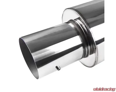 Spec-D T-304 Stainless Steel N1 Style Catback Exhaust System w/ Burnt Tip Acura Integra 1994-2001 - MFCAT2-INT94GSR