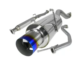 Spec-D T-304 Stainless Steel N1 Style Catback Exhaust System w/ Burnt Tip Acura Integra GS-R 1994-2001