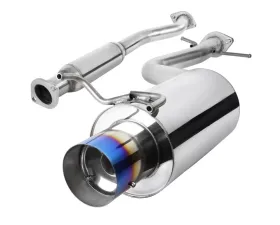 Spec-D T-304 Stainless Steel N1 Style Catback Exhaust System w/ Burnt Tip Lexus IS300 2001-2005
