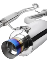 Spec-D T-304 Stainless Steel N1 Style Catback Exhaust System w/ Burnt Tip Lexus IS300 2001-2005                                     - MFCAT2-IS30001T-SD - Image 8