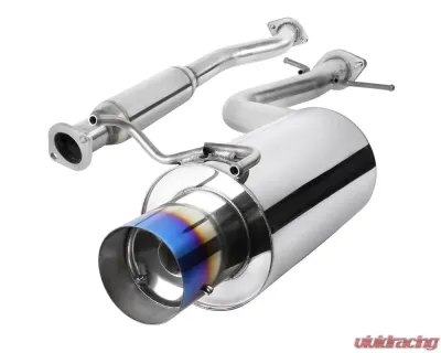 Spec-D T-304 Stainless Steel N1 Style Catback Exhaust System w/ Burnt Tip Lexus IS300 2001-2005 - MFCAT2-IS30001T-SD