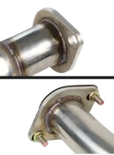 Spec-D T-304 Stainless Steel N1 Style Catback Exhaust System w/ Burnt Tip Lexus IS300 2001-2005                                     - MFCAT2-IS30001T-SD - Image 2