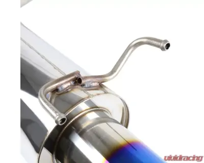 Spec-D T-304 Stainless Steel N1 Style Catback Exhaust System w/ Burnt Tip Lexus IS300 2001-2005 - MFCAT2-IS30001T-SD