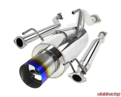 Spec-D T-304 Stainless Steel N1 Style Catback Exhaust System w/ Burnt Tip Acura RSX 2002-2006 - MFCAT2-RSX02T-SD