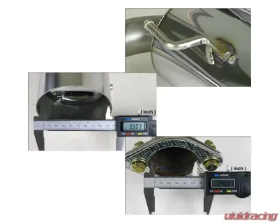 Spec-D T-304 Stainless Steel N1 Style Catback Exhaust System Scion tC 2005-2010 - MFCAT2-TC05