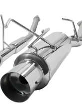 Spec-D T-304 Stainless Steel N1 Style Catback Exhaust System Nissan 240SX S13 1989-1994                                     - MFCAT3-240SX89 - Image 5