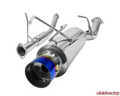 Spec-D T-304 Stainless Steel N1 Style Catback Exhaust System w/ Burnt Tip Nissan 240SX S13 1989-1994 - MFCAT3-240SX89T-SD
