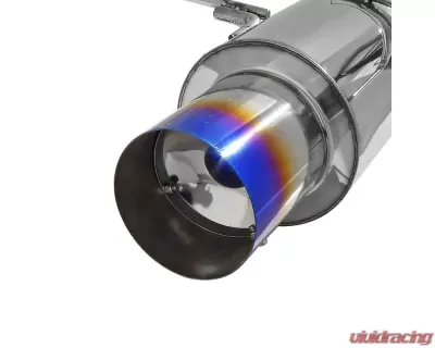 Spec-D T-304 Stainless Steel N1 Style Catback Exhaust System w/ Burnt Tip Nissan 240SX S13 1989-1994 - MFCAT3-240SX89T-SD