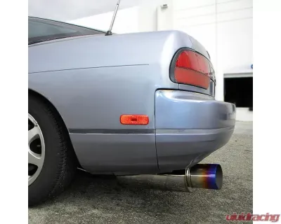 Spec-D T-304 Stainless Steel N1 Style Catback Exhaust System w/ Burnt Tip Nissan 240SX S13 1989-1994 - MFCAT3-240SX89T-SD