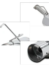 Spec-D T-304 Stainless Steel N1 Style Catback Exhaust System Nissan 240SX S13 1989-1994                                     - MFCAT3-240SX89 - Image 2