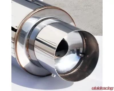 Spec-D T-304 Stainless Steel N1 Style Catback Exhaust System Nissan 240SX S13 1989-1994 - MFCAT3-240SX89