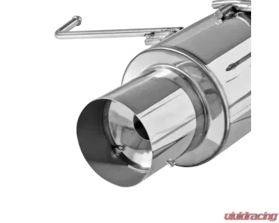 Spec-D T-304 Stainless Steel N1 Style Catback Exhaust System Nissan 240SX S14 1995-1998 - MFCAT3-240SX95