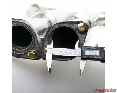 Spec-D T-304 Stainless Steel N1 Style Dual Catback Exhaust System w/ Burnt Tip Nissan 350Z 2003-2009 - MFCAT3-350Z03-SD