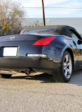 Spec-D T-304 Stainless Steel N1 Style Dual Catback Exhaust System w/ Burnt Tip Nissan 350Z 2003-2009                                     - MFCAT3-350Z03-SD - Image 9