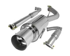 Spec-D T-304 Stainless Steel N1 Style Catback Exhaust System Mitsubishi Eclipse 1995-1999