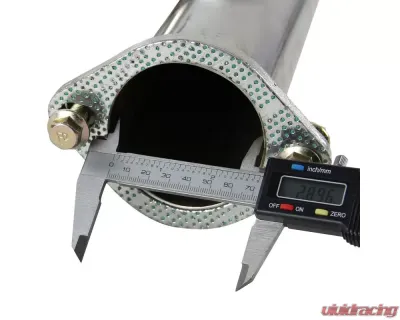 Spec-D T-304 Stainless Steel N1 Style Dual Catback Exhaust System Mitsubishi Lancer Evolution X 2008-2015 - MFCAT3-LAN08