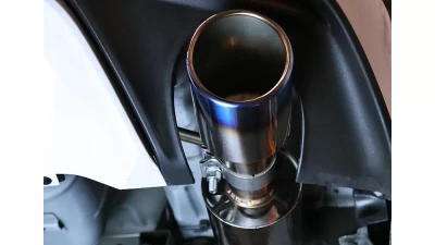 Spec-D Dual Catback Exhaust System (Burnt Tip) Ford Mustang 2015-2021                                     - MFCAT3-MST15L23T-SD - Image 4