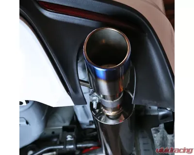 Spec-D Dual Catback Exhaust System (Burnt Tip) Ford Mustang 2015-2021 - MFCAT3-MST15L23T-SD