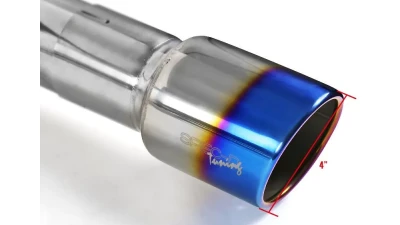 Spec-D Dual Catback Exhaust System (Burnt Tip) Ford Mustang 2015-2021                                     - MFCAT3-MST15L23T-SD - Image 5