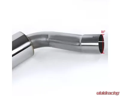 Spec-D Dual Catback Exhaust System (Burnt Tip) Ford Mustang 2015-2021 - MFCAT3-MST15L23T-SD