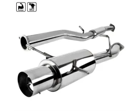 Spec-D T-304 Stainless Steel N1 Style Catback Exhaust System Subaru Impreza WRX STI 2002-2007