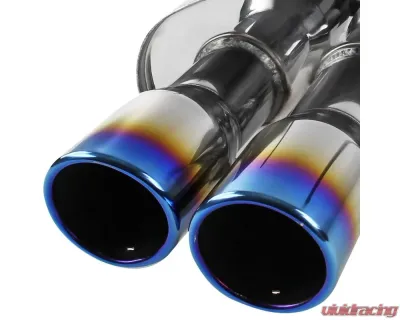 Spec-D Dual Catback Exhaust System (Burnt Quad Tip) Subaru Impreza WRX | STi 2008-2014 - MFCAT3-WRX084QT-SD