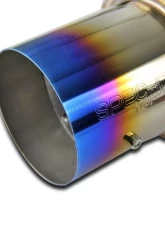 Spec-D T-304 Stainless Steel N1 Style Dual Catback Exhaust System w/ Burn Quad Tips Subaru Impreza WRX | STI 2008-2014                                     - MFCAT3-WRX084T-SD - Image 2