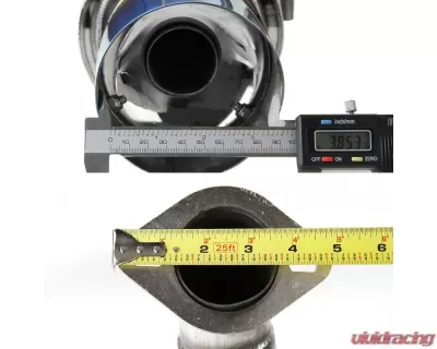 Spec-D T-304 Stainless Steel N1 Style Dual Catback Exhaust System w/ Burn Quad Tips Subaru Impreza WRX | STI 2008-2014 - MFCAT3-WRX084T-SD