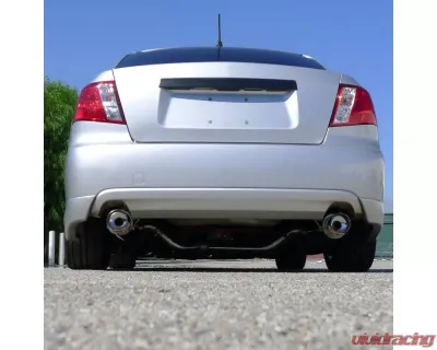 Spec-D T-304 Stainless Steel N1 Style Dual Catback Exhaust System w/ Burn Quad Tips Subaru Impreza WRX | STI 2008-2014 - MFCAT3-WRX084T-SD