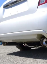 Spec-D T-304 Stainless Steel N1 Style Dual Catback Exhaust System w/ Burn Quad Tips Subaru Impreza WRX | STI 2008-2014                                     - MFCAT3-WRX084T-SD - Image 10