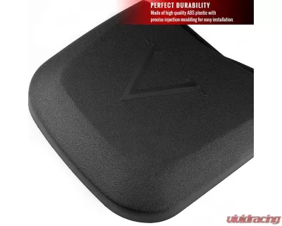 Spec-D Black ABS Front & Rear Mud Flap Splash Guards (Models w/ OEM Wheel Lip Moldings) Ford F-150 2015-2018 - MUD-F15015B-MP