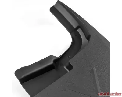 Spec-D Black ABS Front & Rear Mud Flap Splash Guards (Models w/o OEM Wheel Lip Moldings) Ford F-250 | F-350 2017-2018 - MUD-F25017A-MP