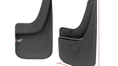 Spec-D ABS Front & Rear Mud Flap Splash Guards (Single Rear Wheel Models Only) GMC Sierra 2014-2018                                     - MUD-SIE14-MP - Image 2