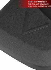 Spec-D Black ABS Front & Rear Mud Flap Splash Guards (Models w/o Fender Flares & Single Rear Wheel) Chevrolet Silverado 2014-2018                                     - MUD-SIV14A-MP - Image 5