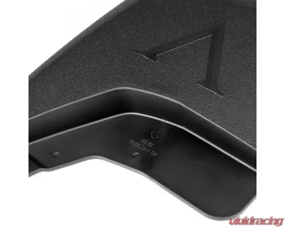 Spec-D Black ABS Front & Rear Mud Flap Splash Guards (Models w/o Fender Flares & Single Rear Wheel) Chevrolet Silverado 2014-2018 - MUD-SIV14A-MP