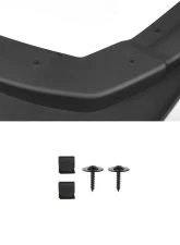 Spec-D Black ABS Front & Rear Mud Flap Splash Guards (Models w/o Fender Flares & Single Rear Wheel) Chevrolet Silverado 2014-2018                                     - MUD-SIV14A-MP - Image 7