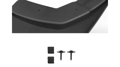 Spec-D ABS Front & Rear Mud Flap Splash Guards (Models w/out Fender Flares & Single Rear Wheel) Chevrolet Silverado 2014-2018                                     - MUD-SIV14A-MP - Image 7