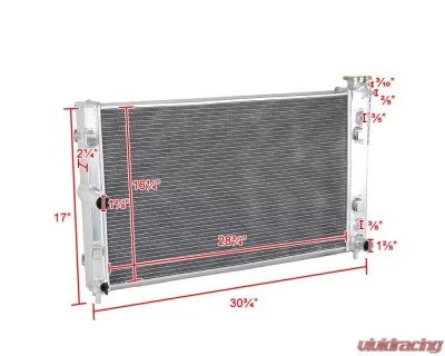 Spec-D 2-Row Aluminum Performance Radiator Pontiac GTO 2005-2006 - RAD2-GTO05