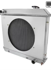 Spec-D 3-Row Radiator w/ Fan Shroud Chevrolet | GMC| Oldsmobile | Pontiac 1961-1966                                     - RAD3F-C1063V8 - Image 10