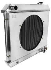 Spec-D 3-Row Radiator w/ Fan Shroud Chevrolet | GMC| Oldsmobile | Pontiac 1961-1966                                     - RAD3F-C1063V8 - Image 10