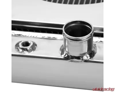 Spec-D 3-Row Radiator w/ Dual Fan Shroud  Chevrolet 1963-1968 - RAD3F-IPA63V8