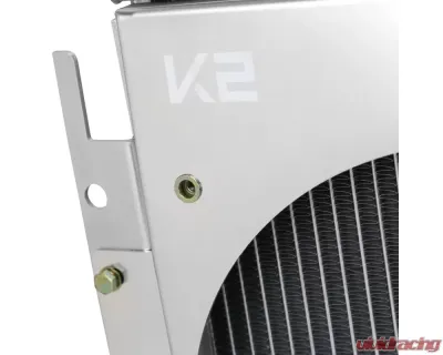 Spec-D 3-Row Radiator w/ Dual Fan Shroud  Chevrolet 1963-1968 - RAD3F-IPA63V8