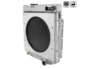 Spec-D 3-Row Radiator w/ Fan Shroud Design Ford | Mercury 1960-1966