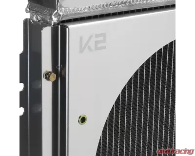 Spec-D 3-Row Radiator w/ Fan Shroud Design Ford | Mercury 1960-1966 - RAD3F-MST64V8