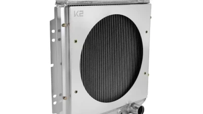 Spec-D 3-Row Radiator w/ Fan Shroud Design Ford | Mercury 1960-1966                                     - RAD3F-MST64V8 - Image 10