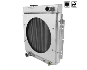 Spec-D 3-Row Radiator w/ Fan Shroud Design Ford | Mercury 5.0L 1960-1966