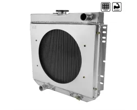 Spec-D 3-Row Radiator w/ Fan Shroud Design Ford | Mercury 1963-1977