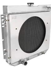 Spec-D 3-Row Radiator w/ Fan Shroud Design Ford | Mercury 1963-1977                                     - RAD3F-MST67D20 - Image 10