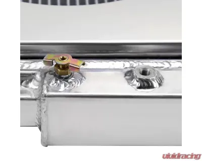 Spec-D 3-Row Radiator w/ Dual Fan Shroud Design Ford | Mercury 1967-1970 - RAD3F-MST67P24