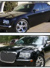 Spec-D Chrome Plated ABS Mirror Covers Chrysler | Dodge 2005-2010                                     - RMC-300C05CR - Image 9